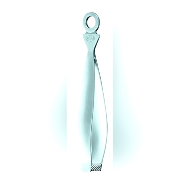 ROSLE STAINLESS STEEL FISH BONE HERRINGBONE TWEEZERS 5.75” KITCHEN TOOL SALMON - Picture 2 of 6